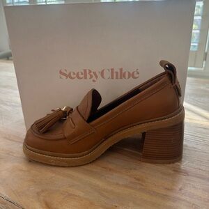 See by Chloe heeled loafer